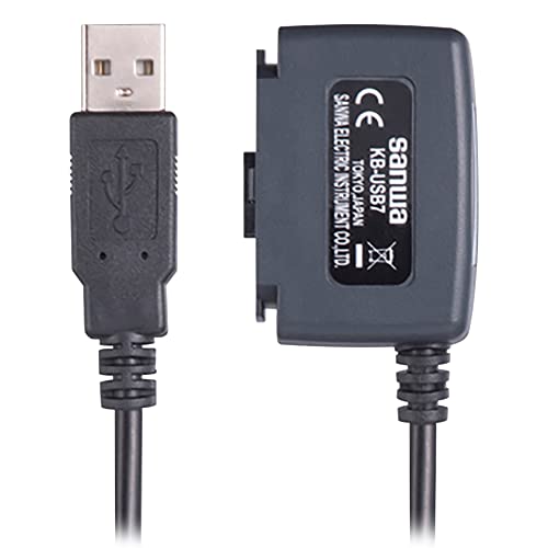 SANWA_KB-USB7　三和電気計器　光リンク PC 接続用ケーブル Amazon | 三和電気計器 光リンク接続 KB-USB7 | 光学機器・計器
